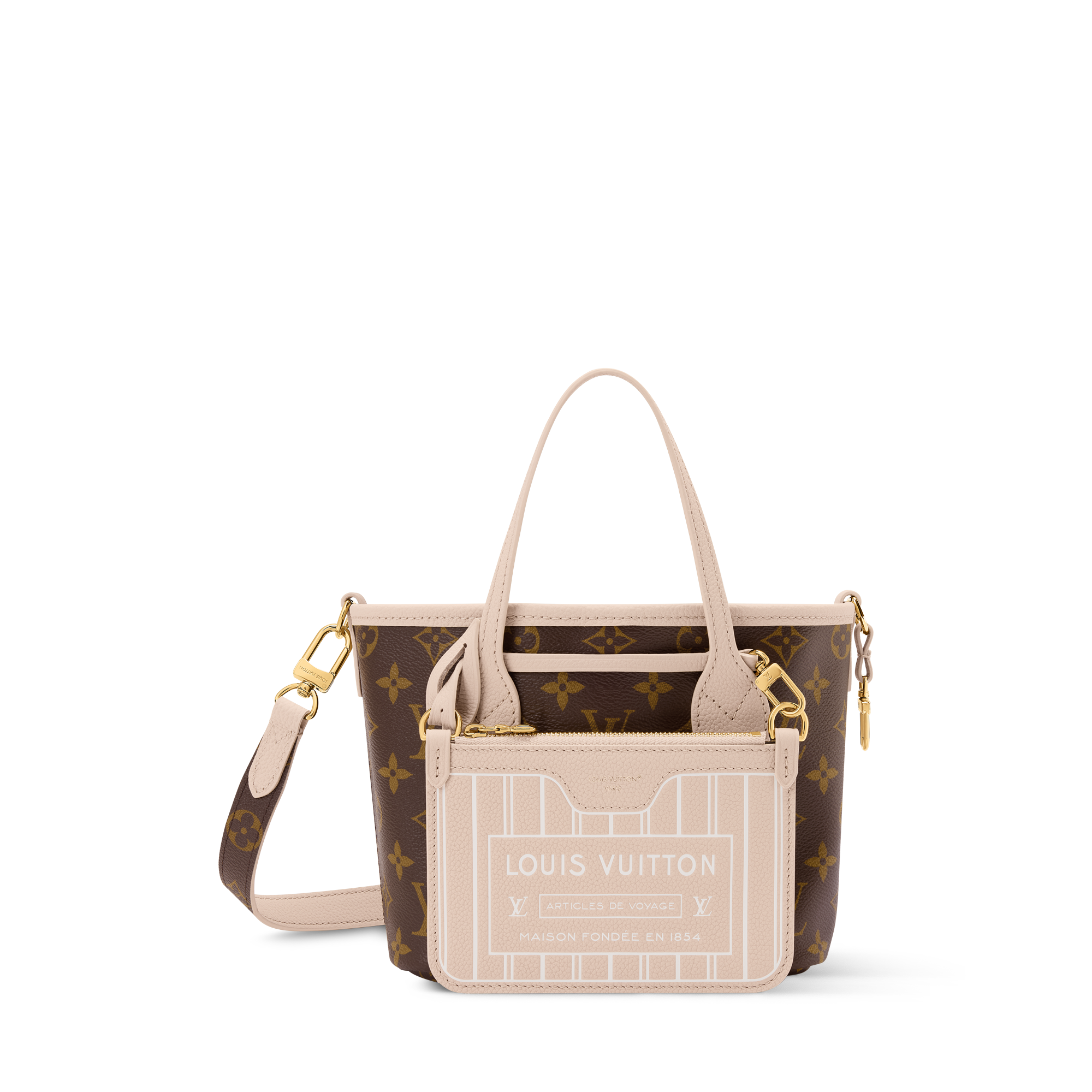 Neverfull Bandoulière Inside Out BB - Women Bags | LOUIS VUITTON